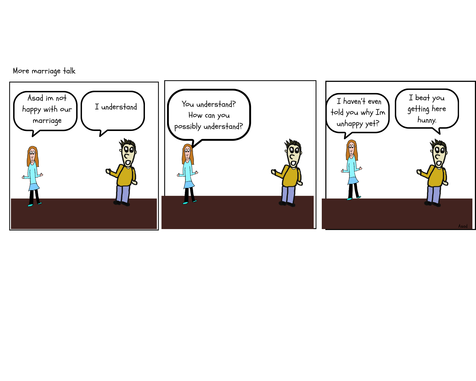 Polite Marriage Conversation